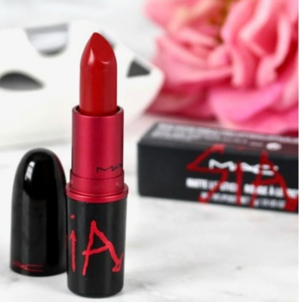 Last One! MAC "SIA" Lipstick VIVA GLAM NIB - Picture 2 of 11